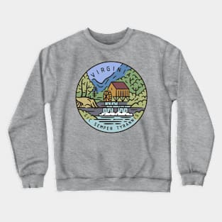 Virginia love Crewneck Sweatshirt